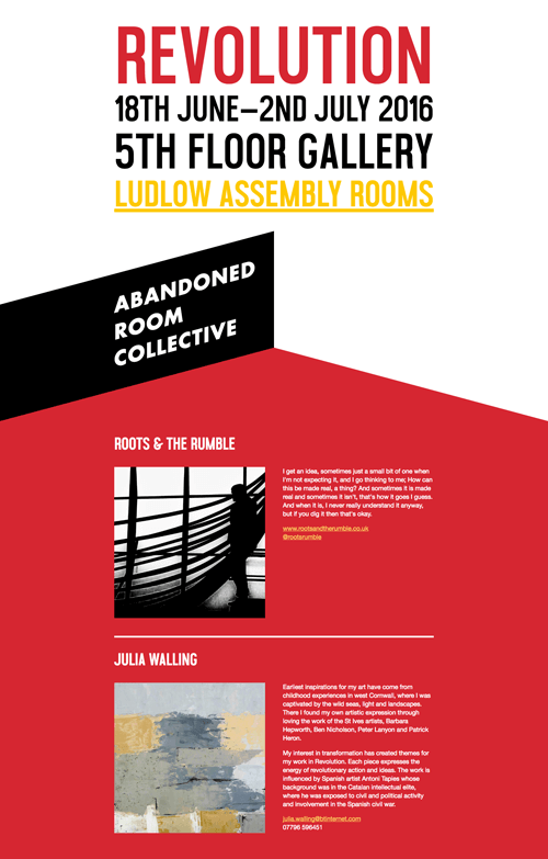 Abandoned Room Collective website