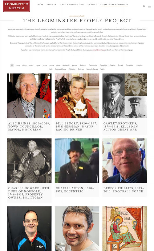 Leominster Museum — The Leominster People Project